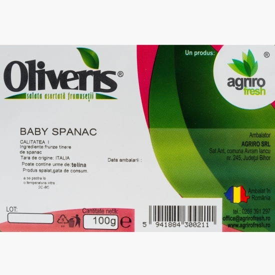 Baby spanac 100g