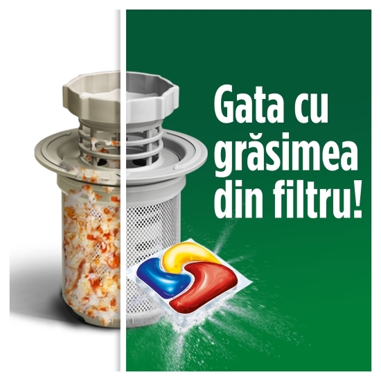 Detergent automat capsule pentru mașina de spălat vase Platinum Plus Anti Dull, 82 spălări
