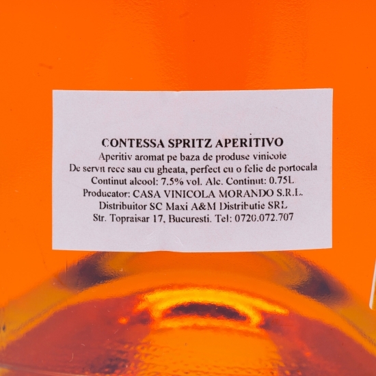 Vin spumant Spritz Aperitivo, 7.5%, 0.75l