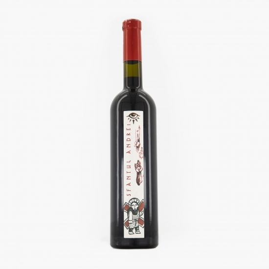 Vin roșu sec Sfântul Andrei, 14%, 0.75l
