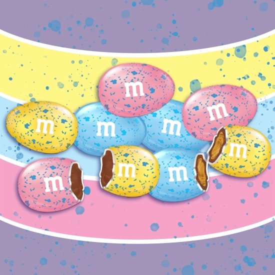 M&M'S - Ouă pătate Paște din ciocolată cu lapte, Chocolate Eggs, 45g