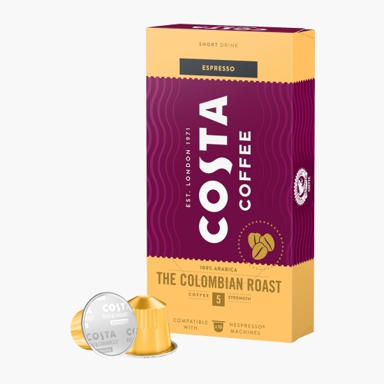 Capsule cafea, Espresso Colombian Roast Single Origin, 10 băuturi, 57g