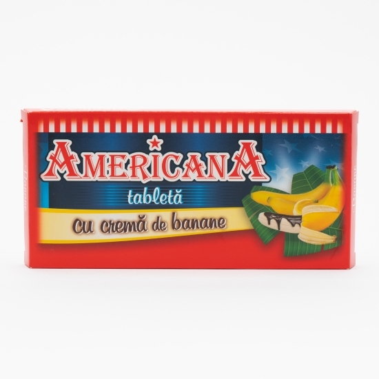 Tabletă de cacao cu cremă de banane 90g  