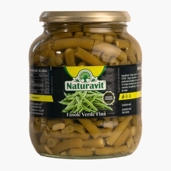 Fasole verde fină 680g