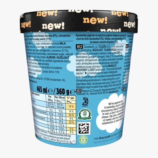 Înghețată Churrifically Churros-y 465ml (360g)