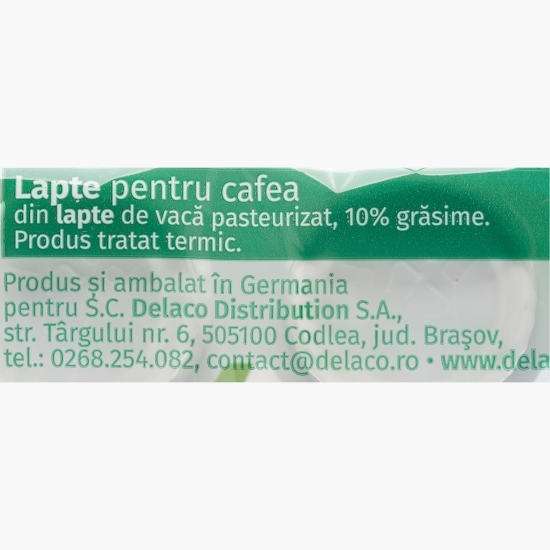 Lapte UHT pentru cafea 10x7.5g