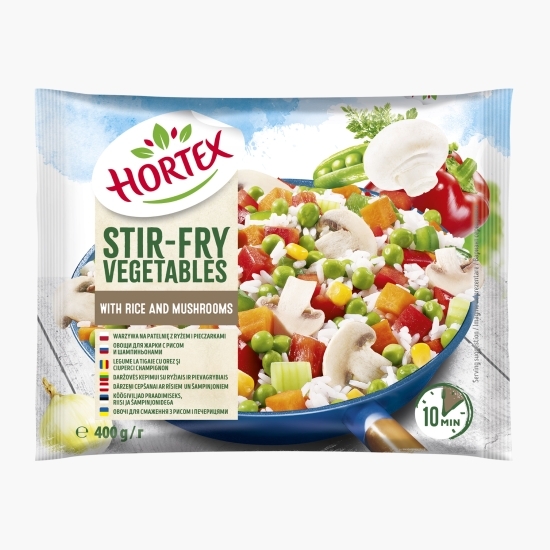 Stir fry cu orez și ciuperci 400g