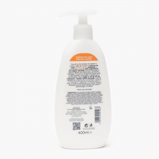 Loțiune de corp Beloved Vanilla pentru toate tipurile de piele, 400ml