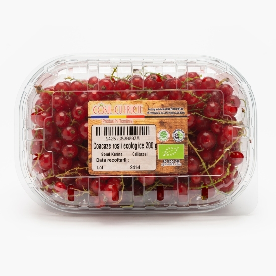 Coacăze roșii eco România 200g