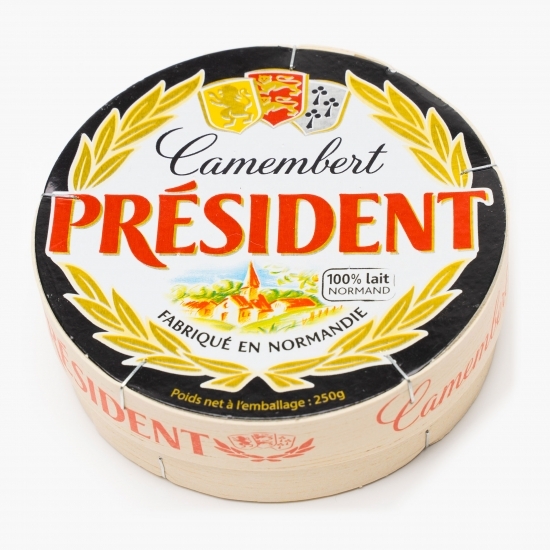 Brânză Camembert maturată, cu pastă moale și mucegai alb 250g