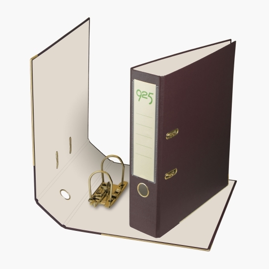 Biblioraft A4, 75mm, negru