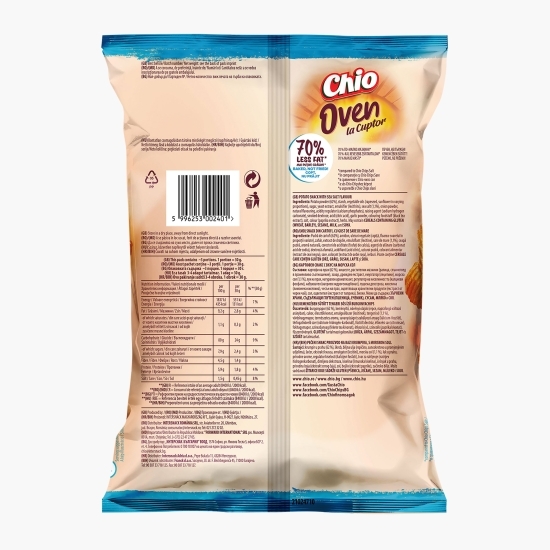 Chipsuri din cartofi cu sare de mare, Oven 125g