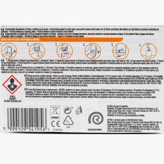 Difuzor de parfum cu uleiuri esențiale Aroma Mist Fericire 20ml
