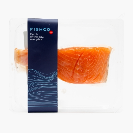 File de somon cu piele 200g