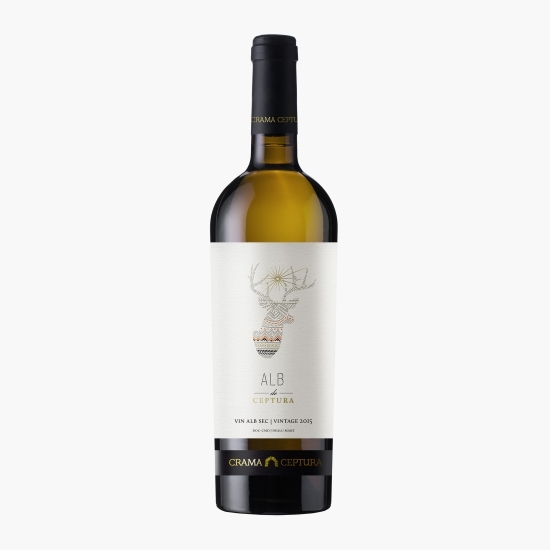 Vin alb sec, 13.5%, 0.75l