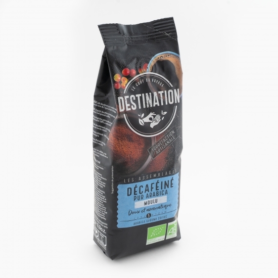 Cafea măcinată pur Arabica eco decofeinizată 250g