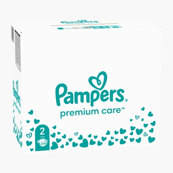 Scutece Premium Care XXL, mărimea 2, 4-8kg, 224 buc