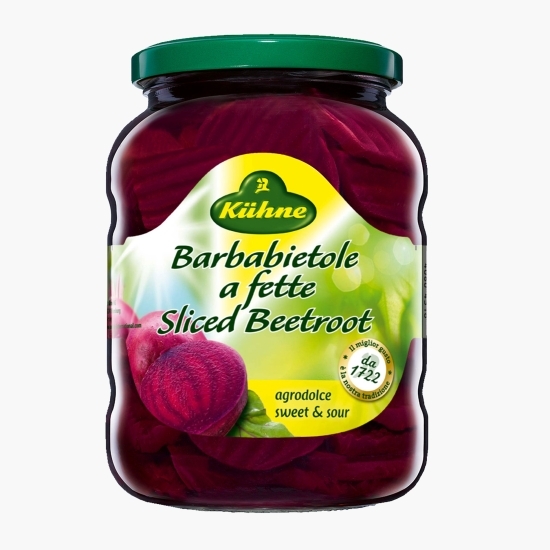 Sfeclă roșie, felii 720ml
