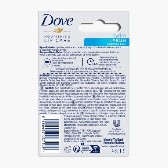 Balsam hidratant pentru buze 4.8g