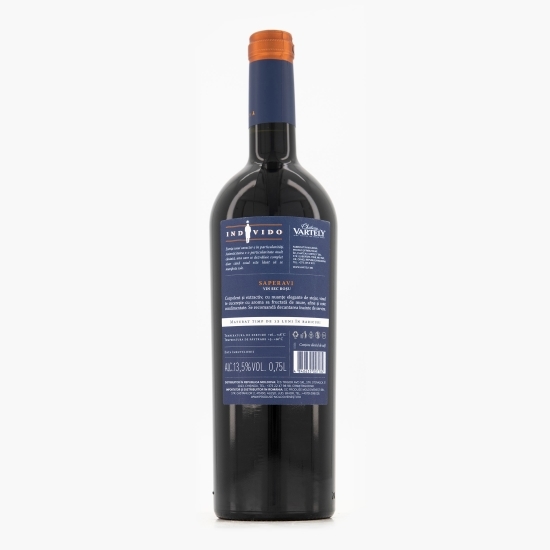 Vin sec roșu Individo LTD Saperavi, 13.5%, 750ml