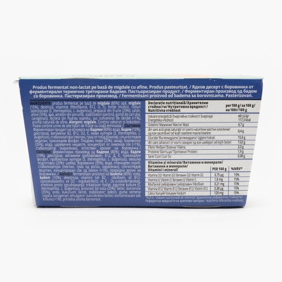 Produs fermentat din migdale cu afine Carpos 2x125g
