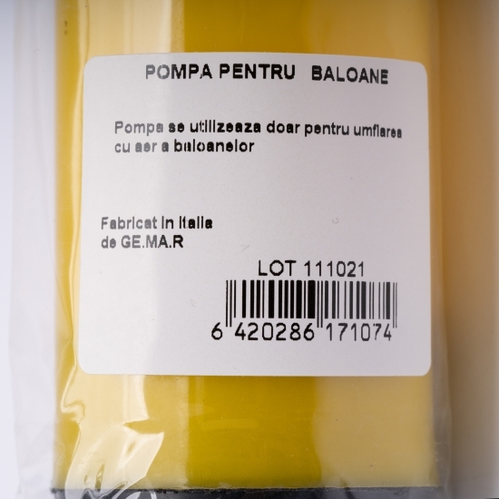 Pompă pentru baloane