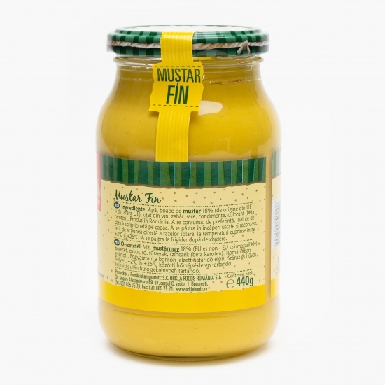 Muștar fin 440g