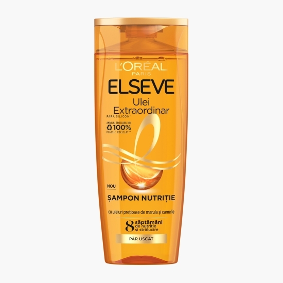 Șampon nutriție cu ulei din flori prețioase pentru păr uscat 0.25l