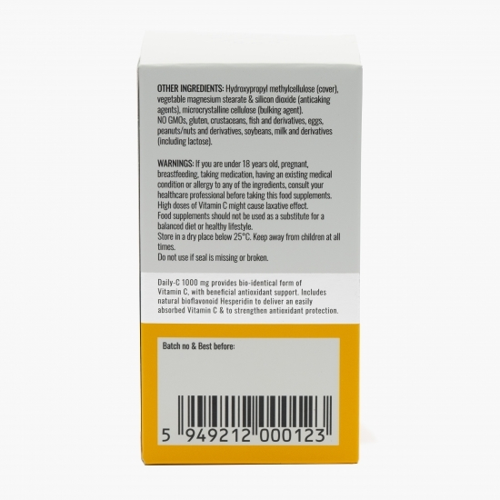 Daily-C 1000mg, 30 capsule