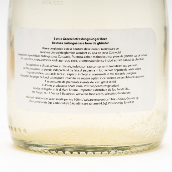 Băutură aromatizată cu ghimbir 0.275l