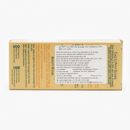 Ulei de argan natural pentru față și corp 50ml