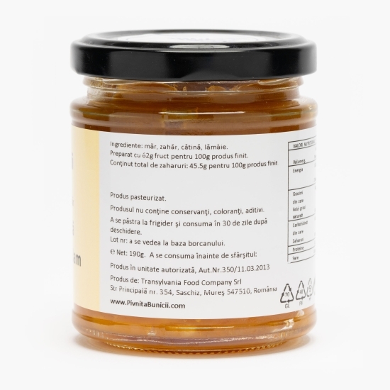 Gem de măr cu cătină 190g