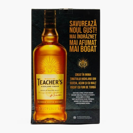 Blended Scotch Whisky 40%, 0.7l + 2 pahare