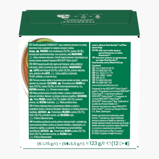 Hazelnut Macchiato, 6 băuturi, 123g, capsule cafea