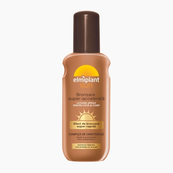 Loțiune spray pentru bronzare super-accelerată 150ml