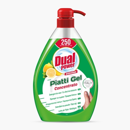 Detergent de vase cu lămâie Dual Power 1l