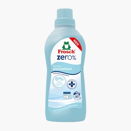 Balsam de rufe eco, hipoalergenic, Sensitive Zero%, 31 spălări, 0.75l