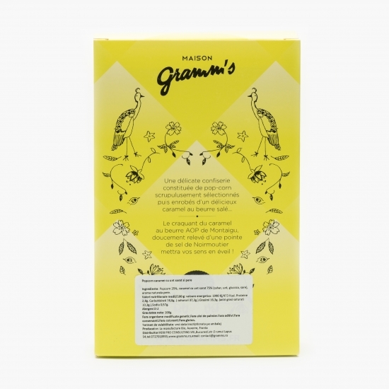 Popcorn caramel cu unt sărat și pere 100g