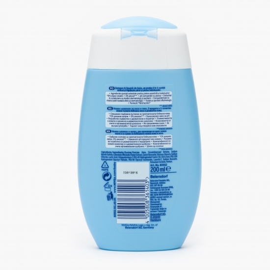 Șampon şi spumă de baie pentru bebeluși, Baby Head to Toe 200ml