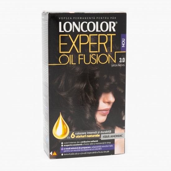 Vopsea permanentă pentru păr Expert Oil Fusion 3.0 Șaten închis 100ml