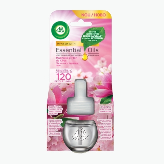 Rezervă odorizant electric de cameră Magnolie & Flori de Cireș 19ml