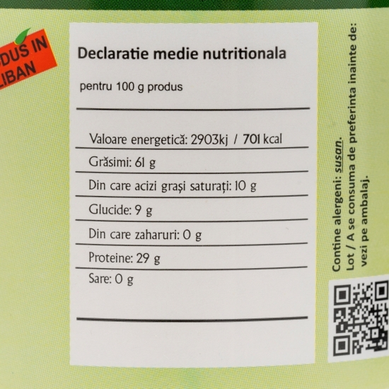 Pastă de susan 454g