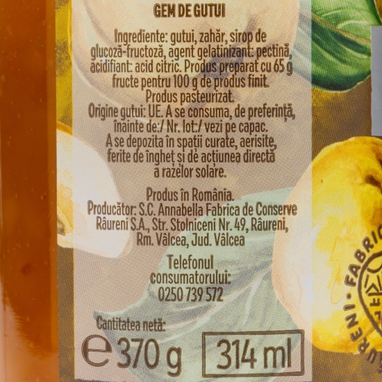 Gem de gutui 370g