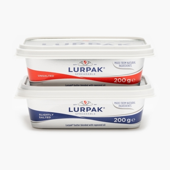 Pachet amestec tartinabil sărat și nesărat 2x200g, 1+1-40%