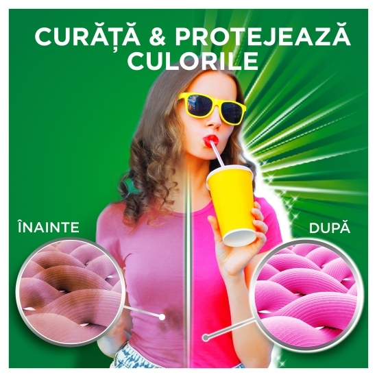 Detergent de rufe capsule All in1 Pods Color, 28 spălări