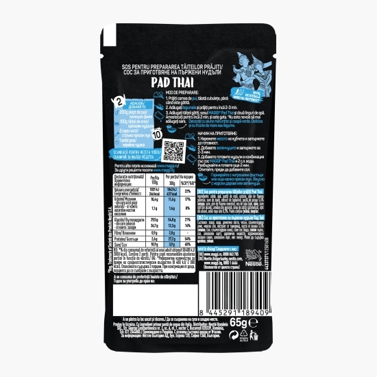 Sos condimentat pentru prepararea tăițeilor prăjiți Pad Thai 65g