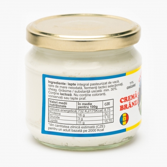Cremă de brânză din lapte de vacă 350g