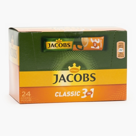 Classic 3în1  plicuri 24x15.2g, cafea instant 