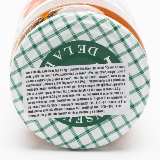 Sos autentic Arrabiata eco 295g