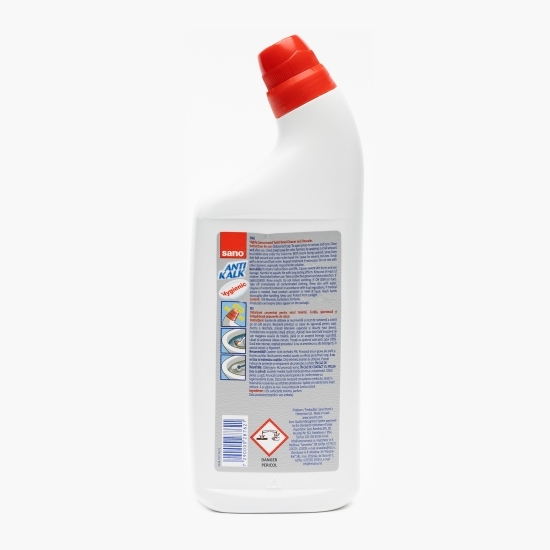 Detartrant concetrat pentru vasul toaletei 0.75l